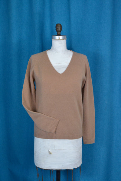 Pullover V cashmere-lana