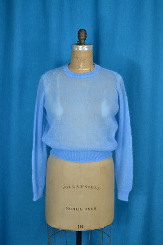Girocollo in mohair superkid