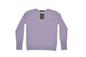 Pullover V cashmere-lana