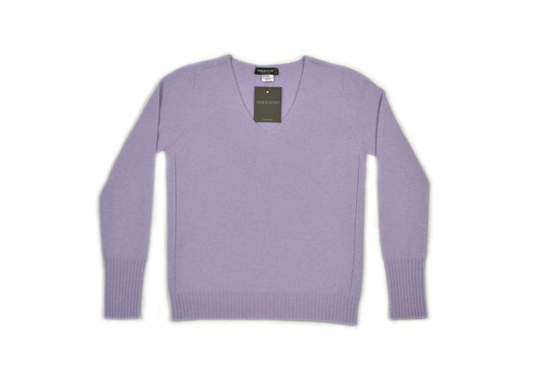 Pullover V cashmere-lana